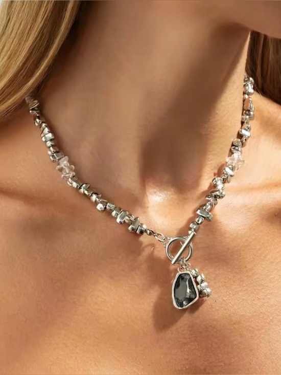 Jewelry - New Statement Silver Necklace - Women Jewelry